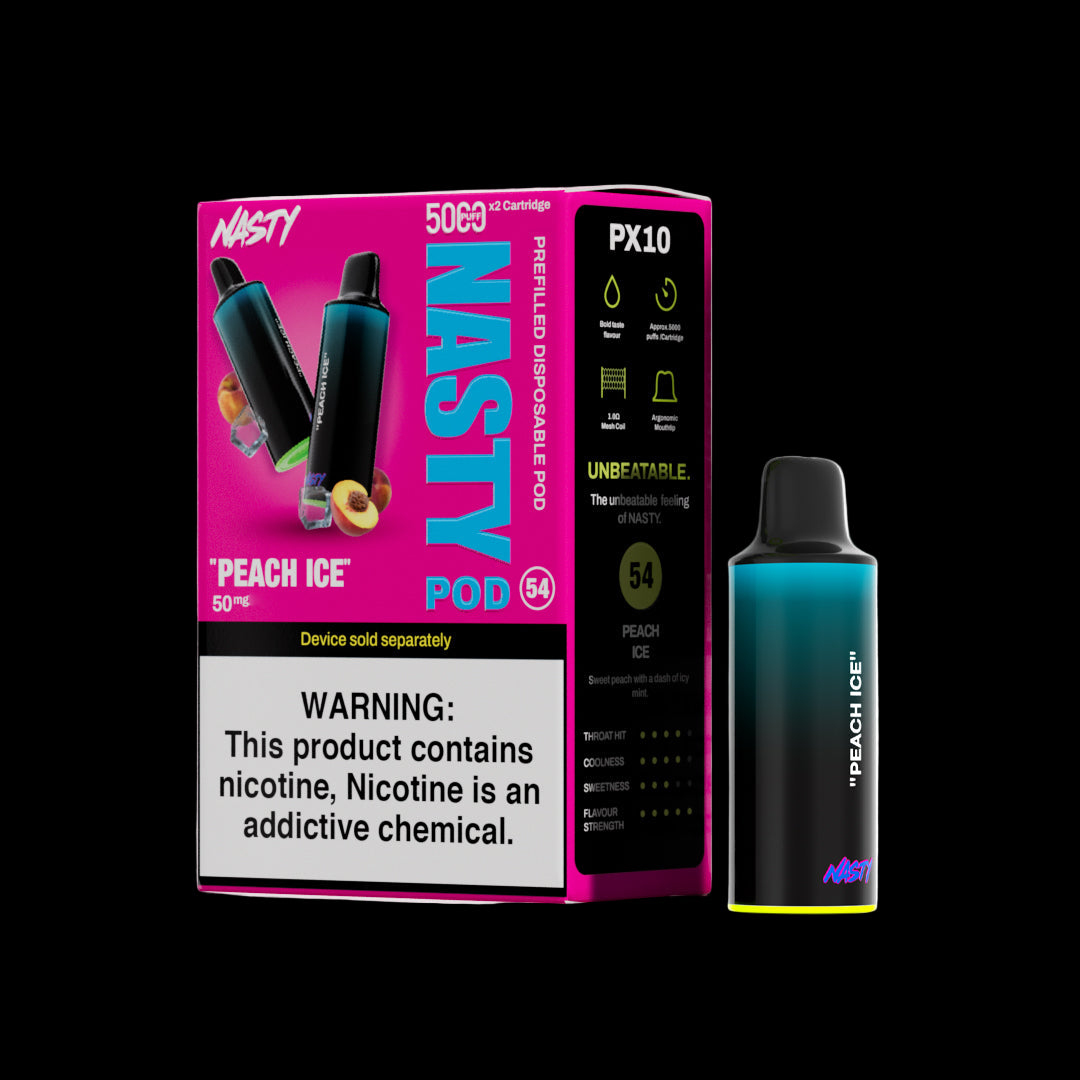 Nasty PX10 Prefilled Disposable Pods 2-Pack - 5%