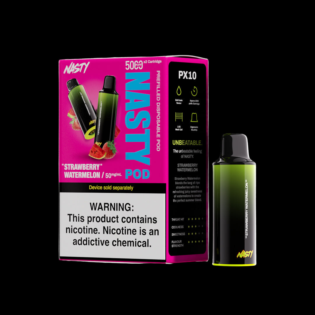Nasty PX10 Prefilled Disposable Pods 2-Pack - 5%